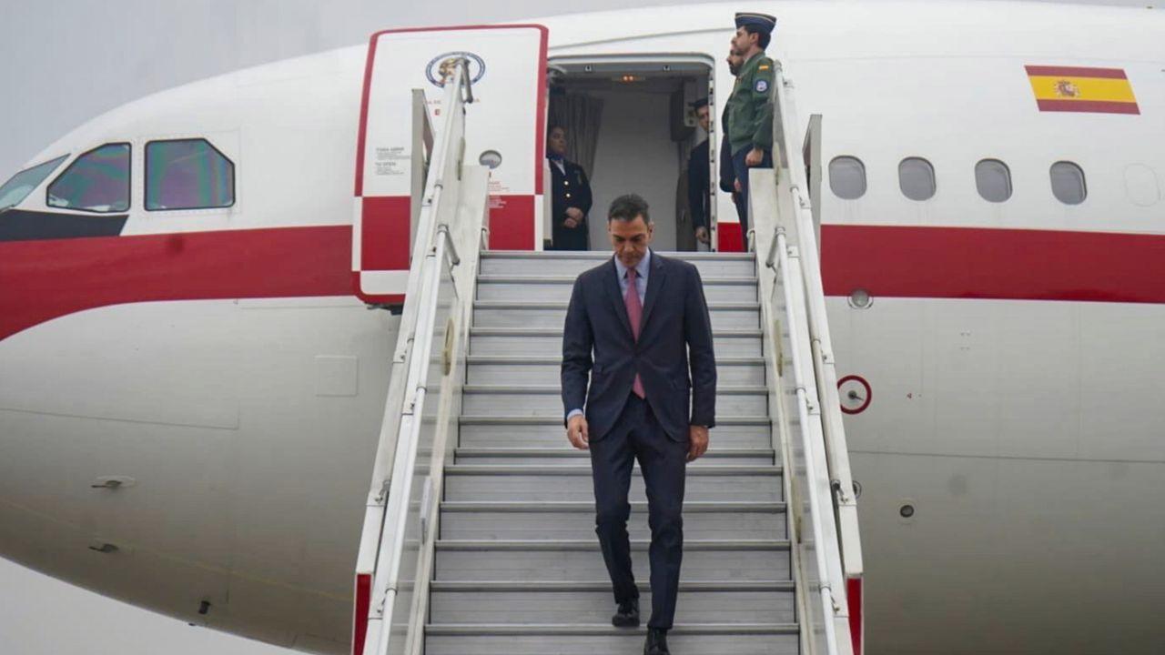 Spain, Mauritius, Seychelles leaders arrive in Delhi to attend AI Impact Summit